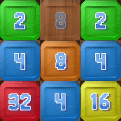 2048 Wood Block Banner