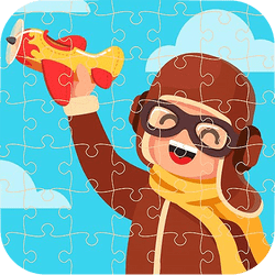 Airplane Puzzles Banner