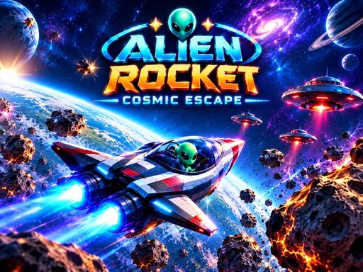 Alien Rocket : Cosmic Escape Banner