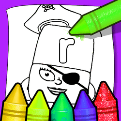 Alphablocks Coloring Pages Banner