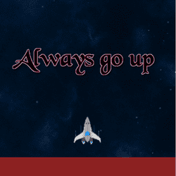 Always Go Up Banner