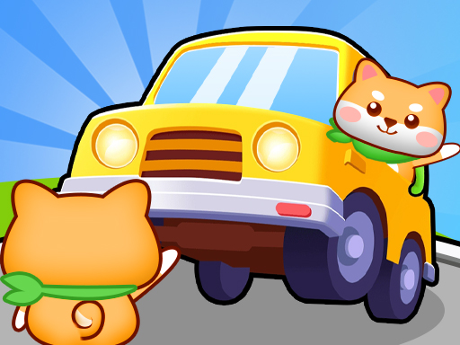 Animal Bus Traffic Jam Banner