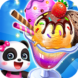 Animal Ice Cream Shop Banner