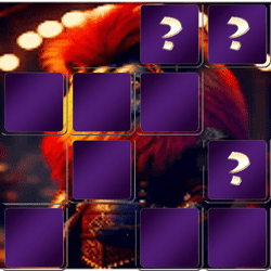 Animal Lion Memory Match Banner