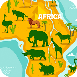 Animals of the World Banner