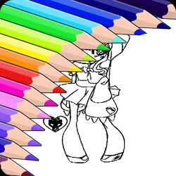 Anime Chibi Coloring Pages Banner