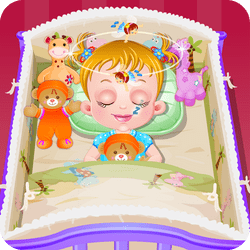 Baby Hazel Bed Time Banner