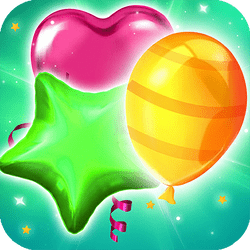 Balloon Match Color Match Banner