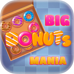 Big Donuts Mania Banner
