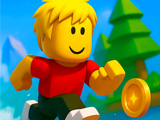 Blocky Run Banner