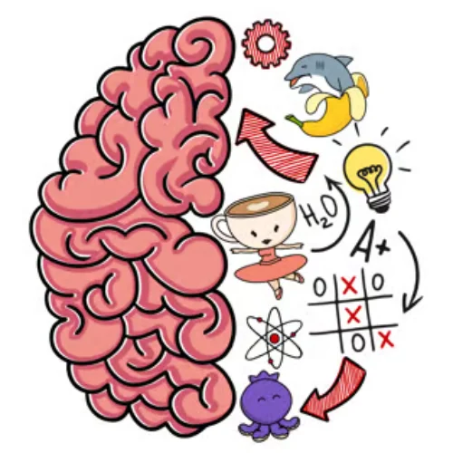 Brain Test Tricky Puzzles Banner