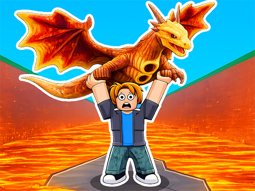 Brainrots Lava Survive Online Banner