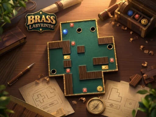 Brass Labyrinth Banner