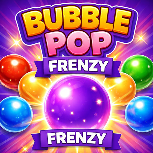 Bubble Pop Frenzy Banner