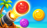 Bubble Shooter Pirate Treasures Banner