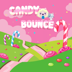 Candy Bounce Banner