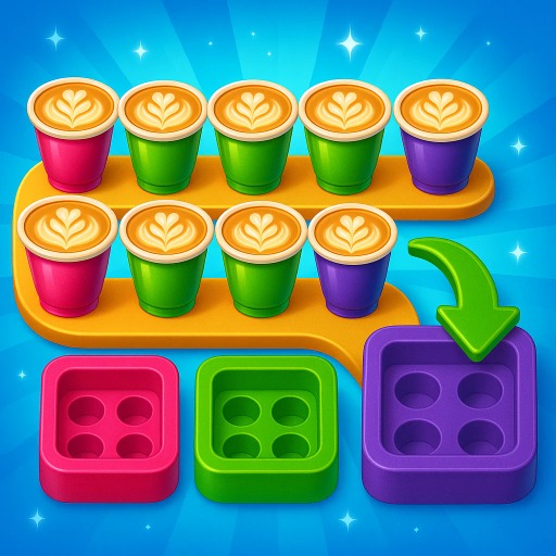 Coffee Color Blocks Banner