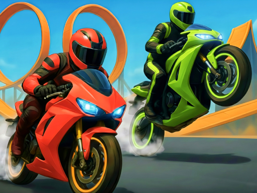 Crazy Bike Stunts PvP Banner