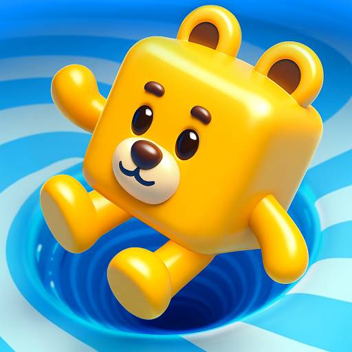 Cube Drop Puzzle Banner