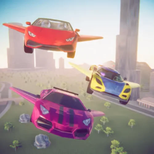 Flying Car Simulator Banner