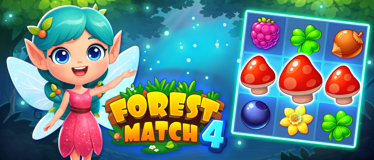 Forest Match 4 Banner