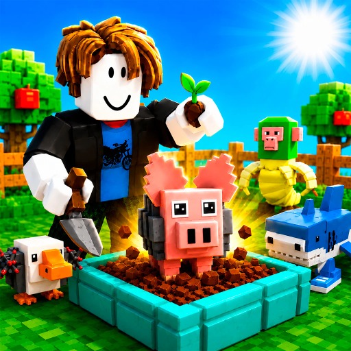 Grow a garden for Brainrots Banner