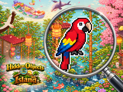 Hidden Objects Island Banner