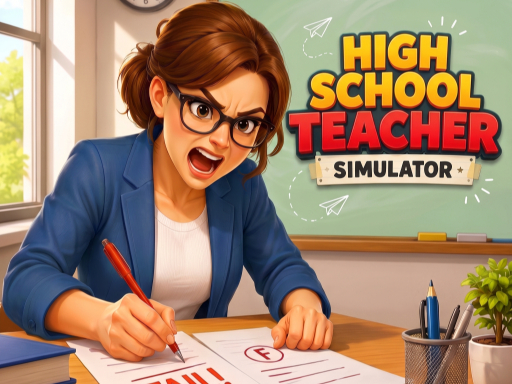 High School Teacher Simulator Banner