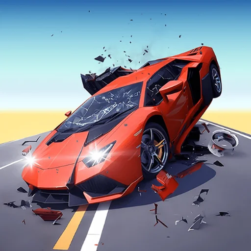 Hyper Cars Ramp Crash