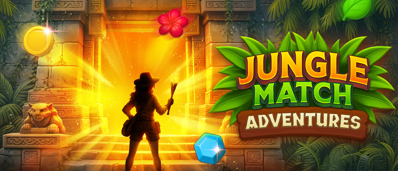 Jungle Match Adventures Banner