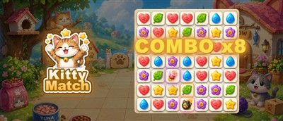 Kitty Match 3 puzzle game