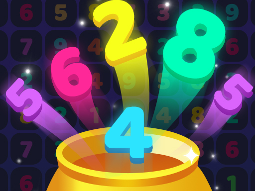 Match Ten Number Puzzle Banner