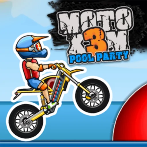 Moto X3M Pool Party Banner