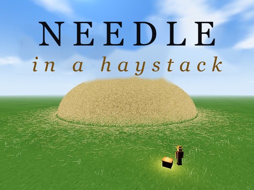 Needle in a Haystack Banner