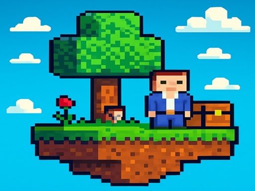 Noob: Skyblock Survival Banner