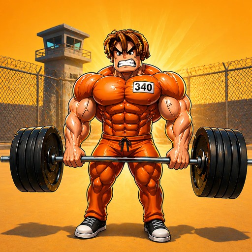 Obby: Pump Up Your Muscles! 1 per second Banner