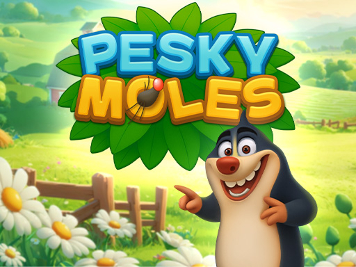 Pesky Moles Banner