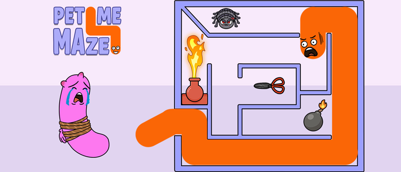 Pet Me Maze Banner