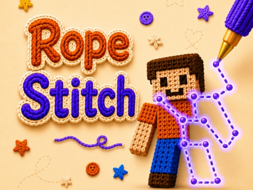 Rope Stitch Puzzle Banner