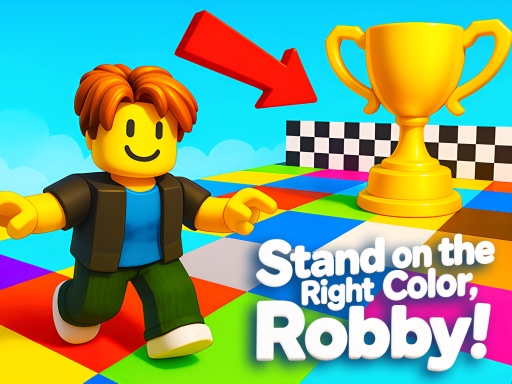 Stand on the Right Color, Robby! Banner