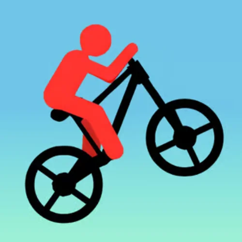 Stickman Bike Banner
