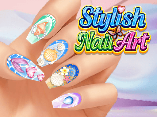 Stylish Nail Art Banner