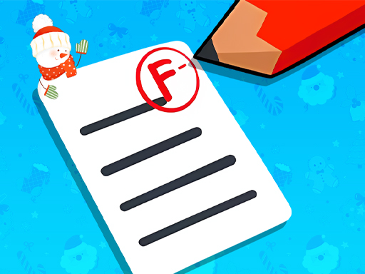 Teacher Simulator Christmas Exam Banner