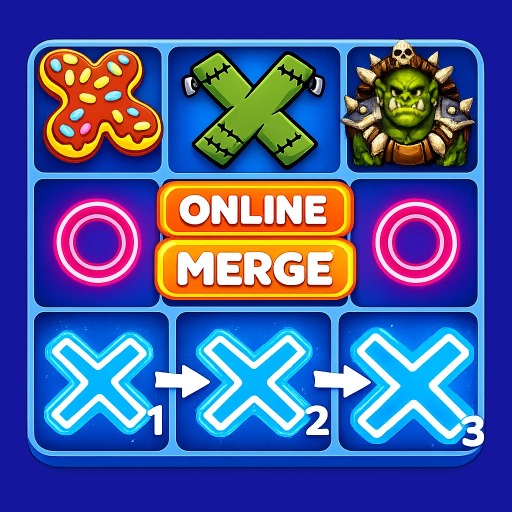Tic Tac Toe Merge Banner