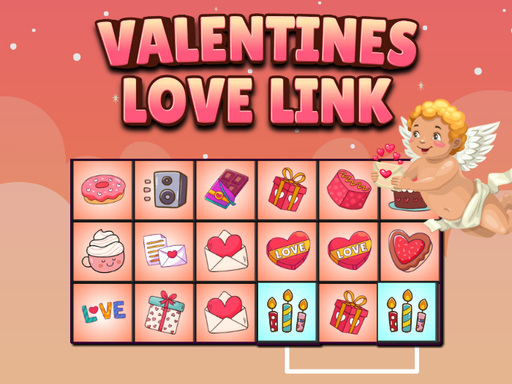 Valentines Love Link Banner